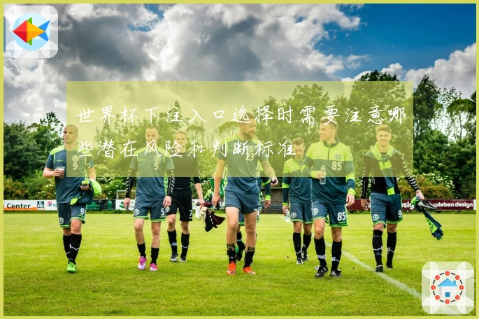 世界杯下注入口选择时需要注意哪些潜在风险和判断标准